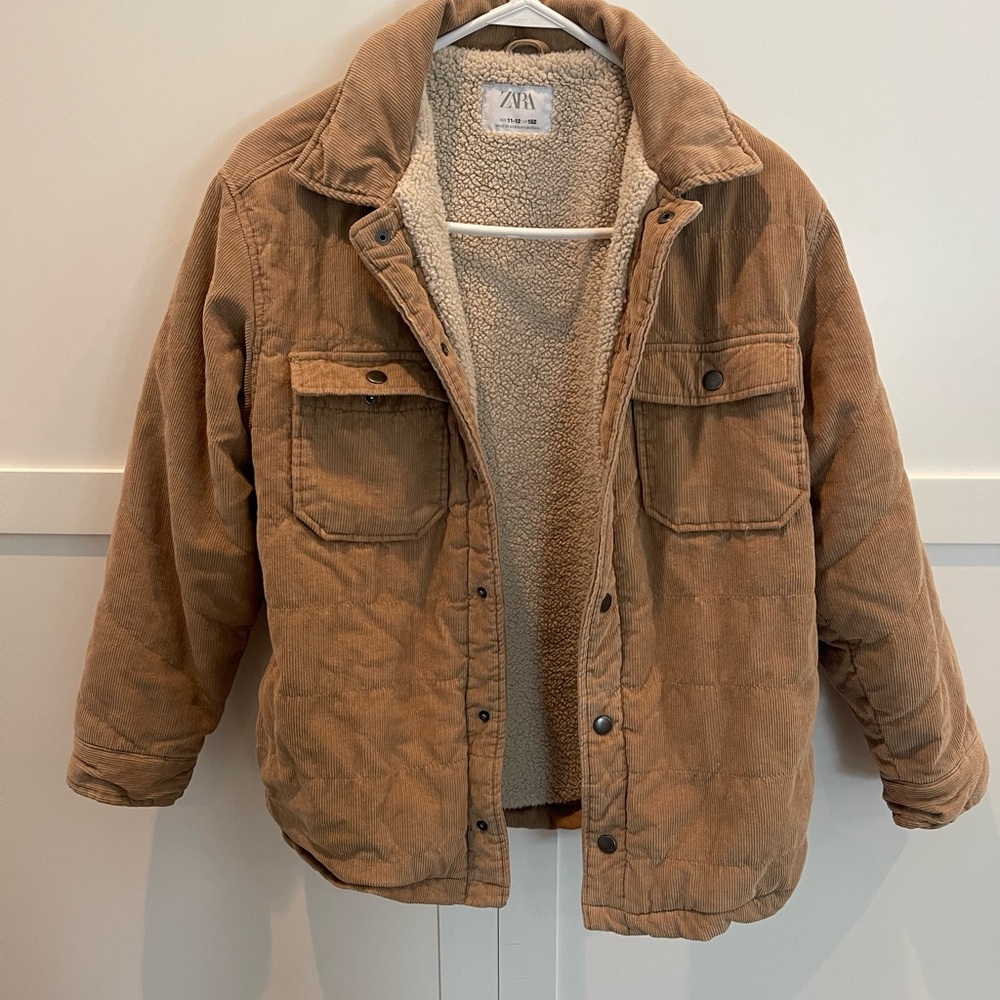 Zara corduroy jacket boys